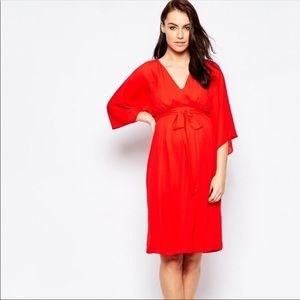Kimono-style ASOS maternity dress - size 8